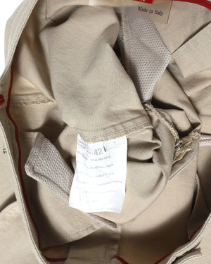 Prada Sport 2000s Beige Zipped Pants