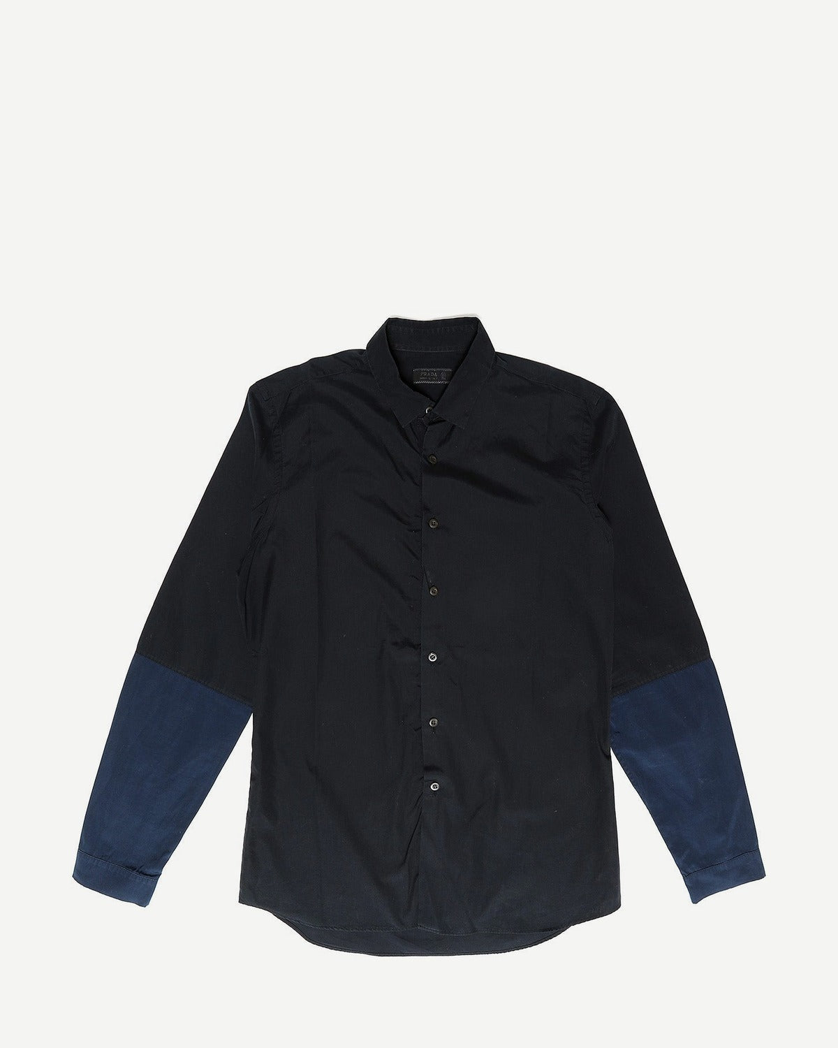 Prada Patchwork Sleeve Shirt