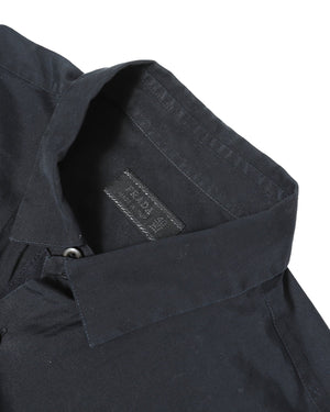 Prada Patchwork Sleeve Shirt