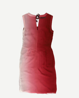 Prada Gradient Dyed Silk Dress
