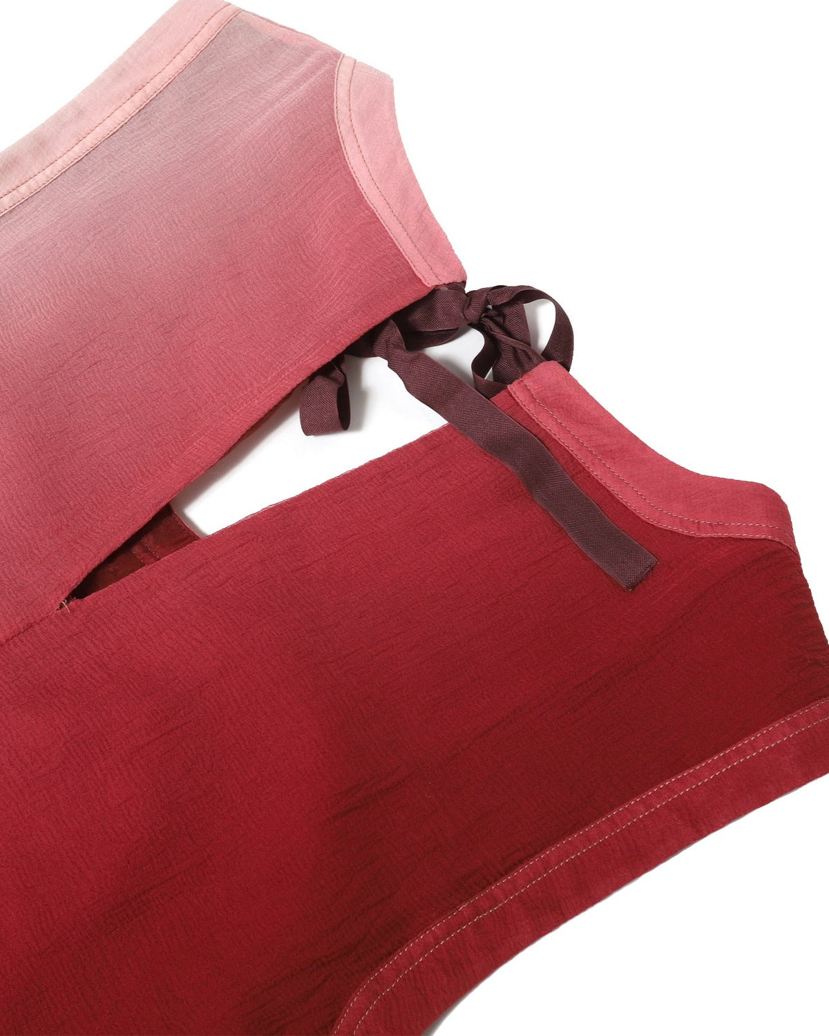 Prada Gradient Dyed Silk Dress