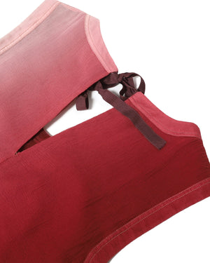 Prada Gradient Dyed Silk Dress