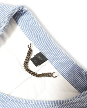 Burberry Prorsum Striped Quilted Jacket