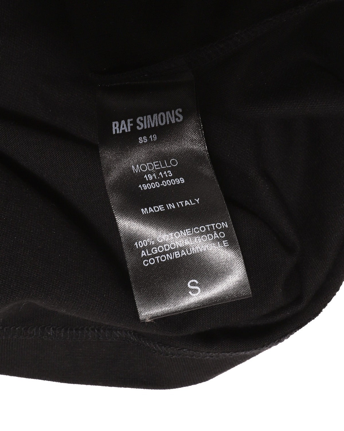 Raf Simons SS19 Backprint Shirt