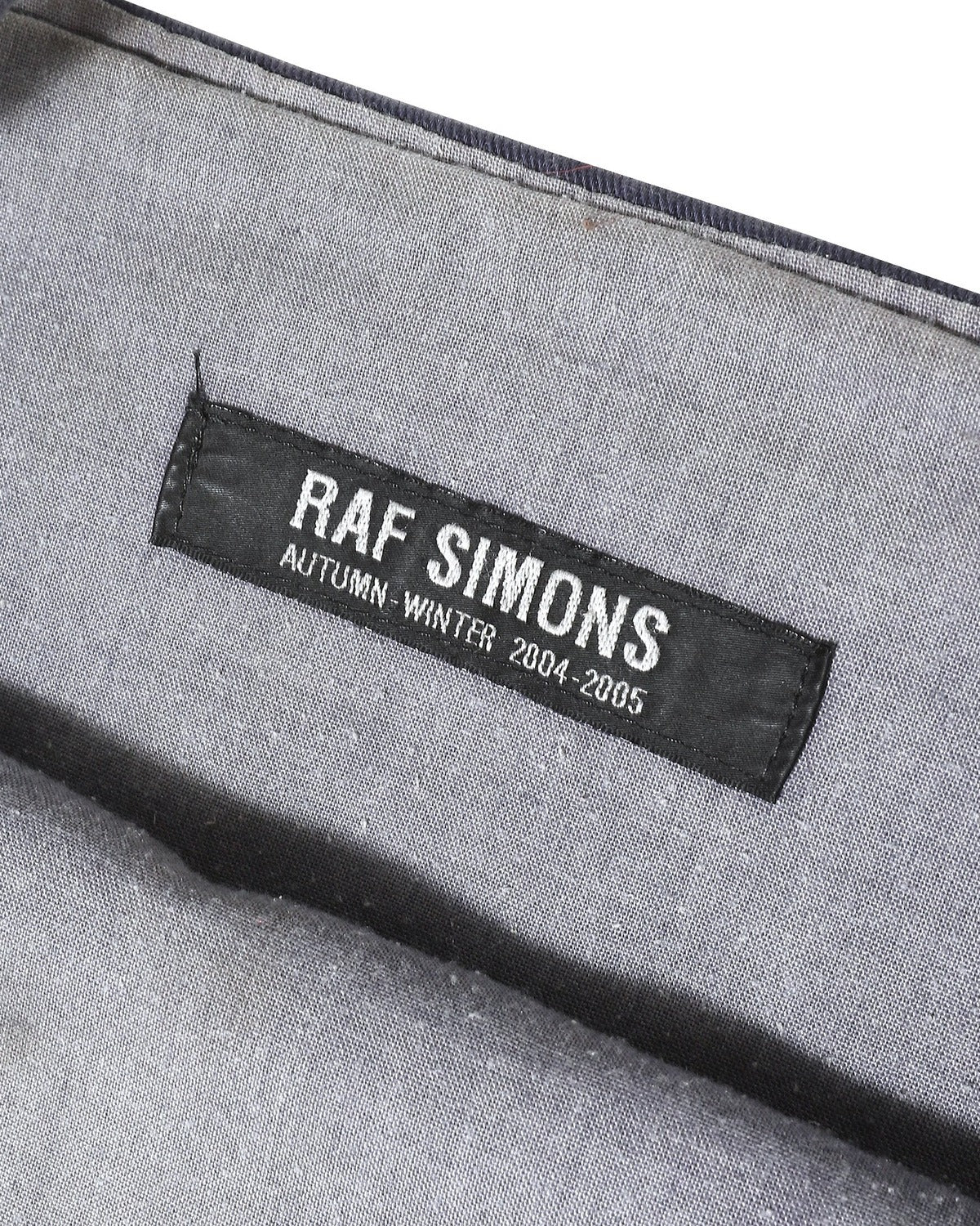 Raf Simons FW04 Waves Shipwreck Poem Tote Bag
