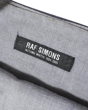 Raf Simons FW04 Waves Shipwreck Poem Tote Bag
