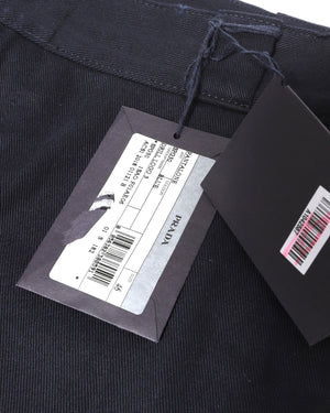 Prada AW18 Logo Patched Workwear Trousers