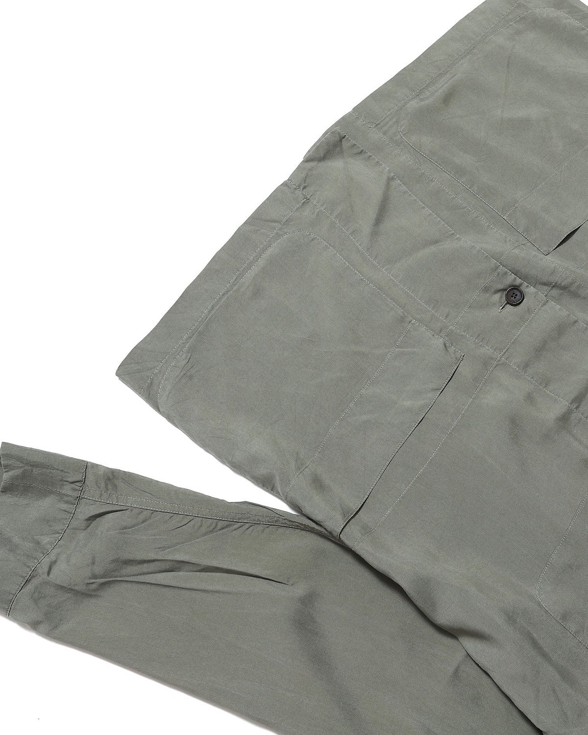 Louis Vuitton SS16 Linen Pyjama Cargo Shirt
