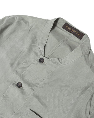 Louis Vuitton SS16 Linen Pyjama Cargo Shirt
