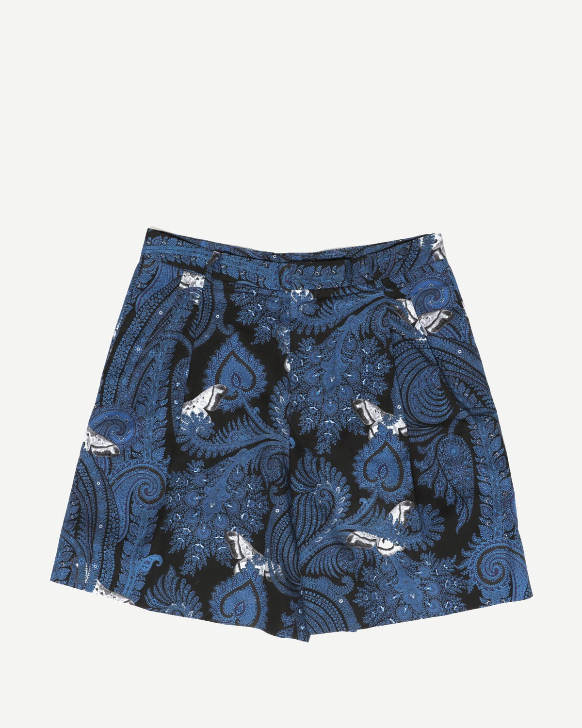 Givenchy SS15 Paisley Moth Bermuda Shorts