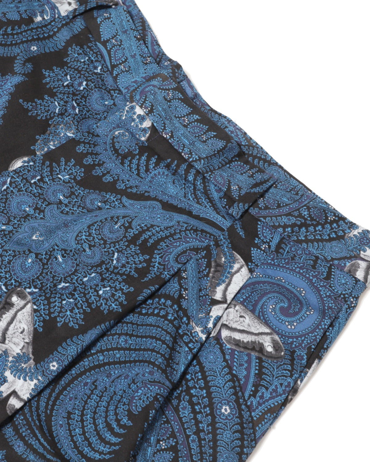 Givenchy SS15 Paisley Moth Bermuda Shorts