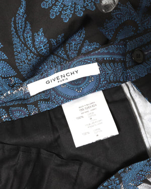 Givenchy SS15 Paisley Moth Bermuda Shorts