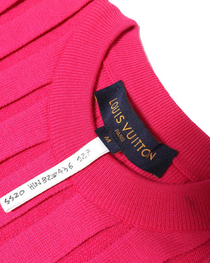 Louis Vuitton SS20 Prototype Oversized Pleated T-Shirt
