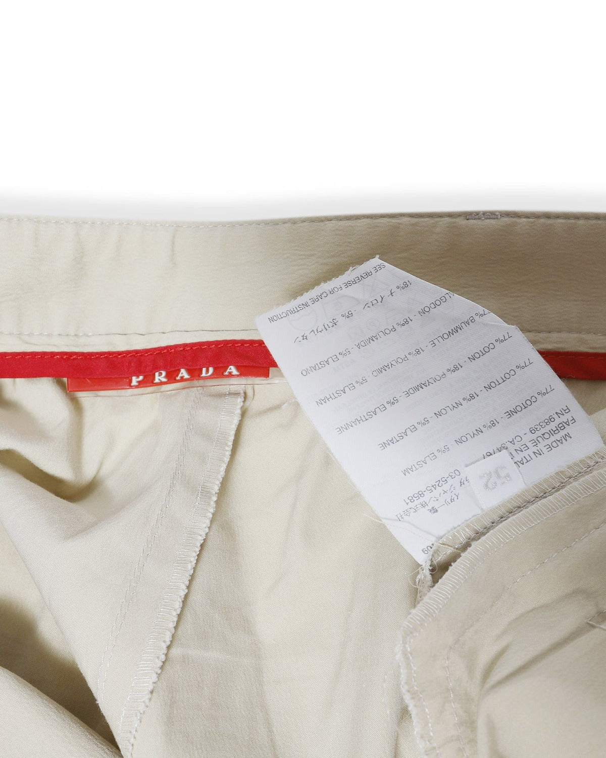 Prada Sport 2000s Cotton Pants