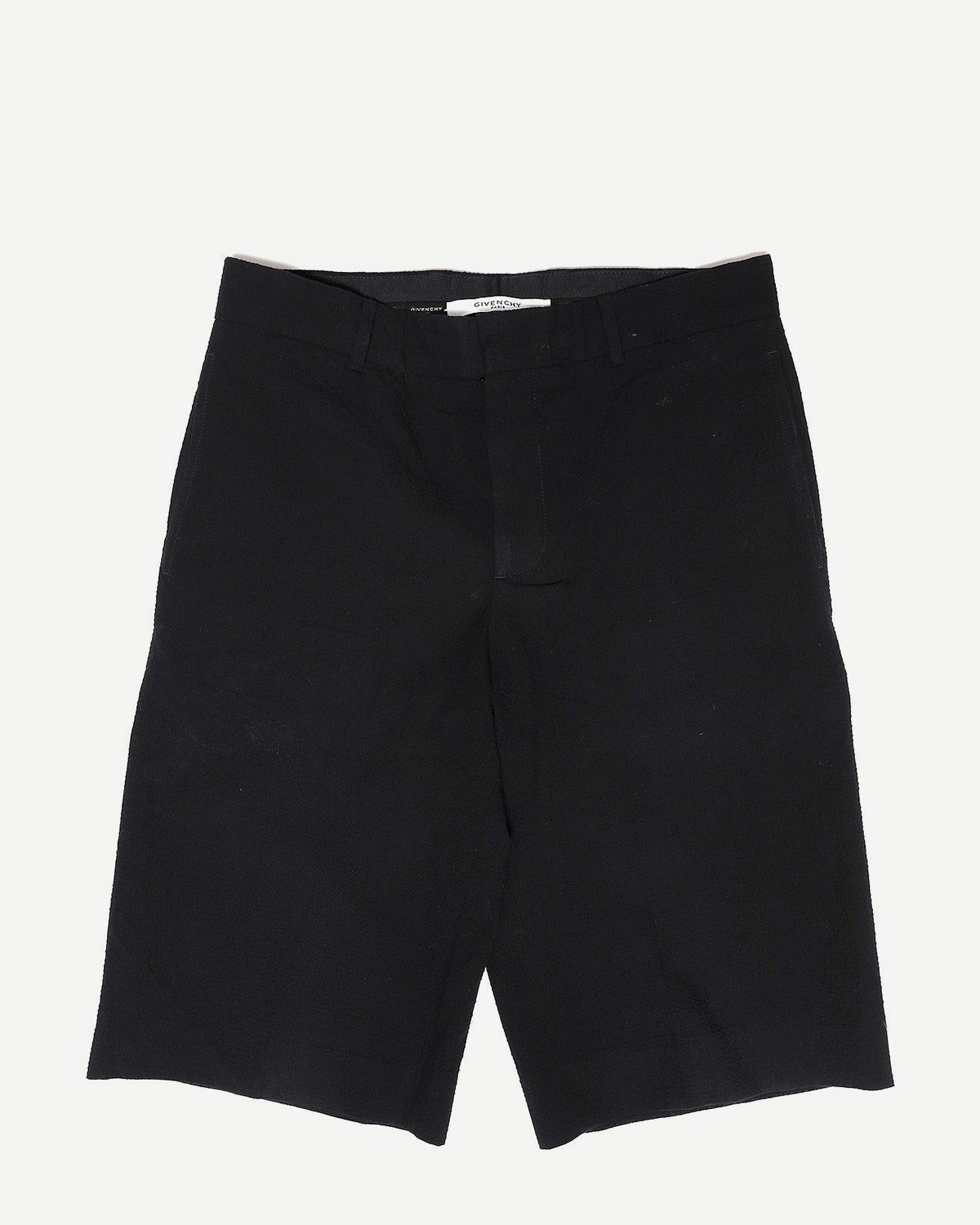 Givenchy Oversized Pilled Cotton Shorts