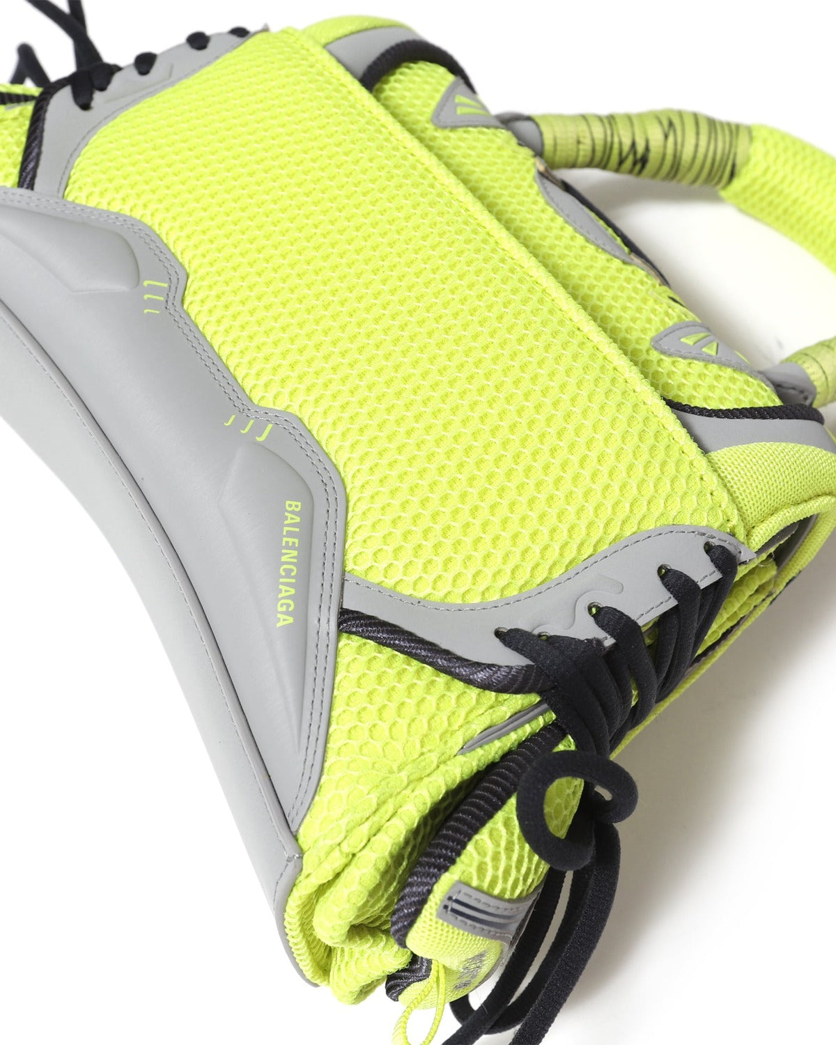 Balenciaga FW21 1 of 1 Prototype Lime Green Sneakerhead Bag