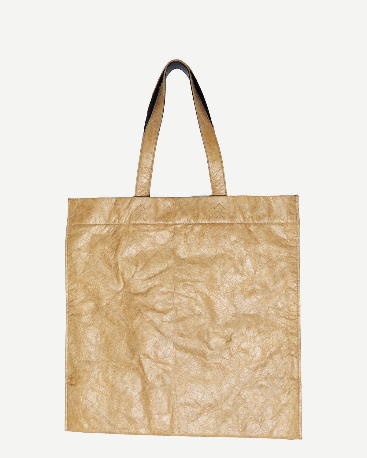 Balenciaga Logo Print Coated Paper Tote Bag