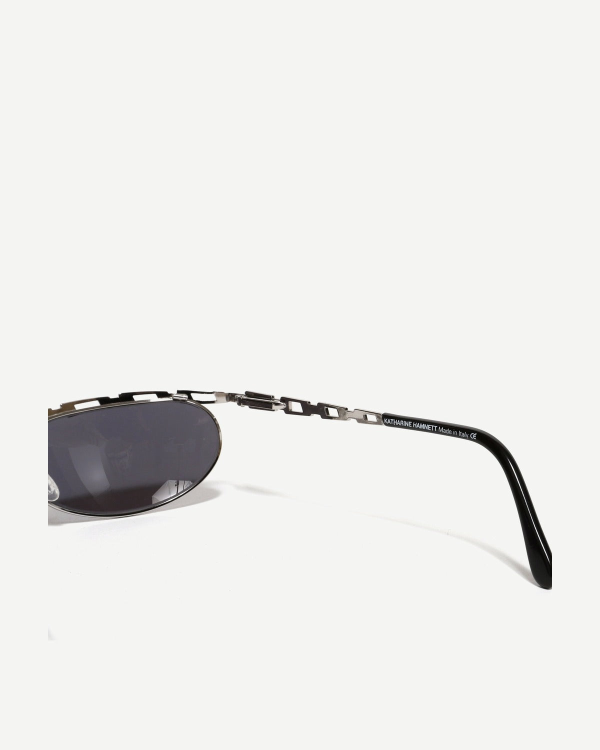 Katharine Hamnett Silver 90s KH019 Chain Sunglasses