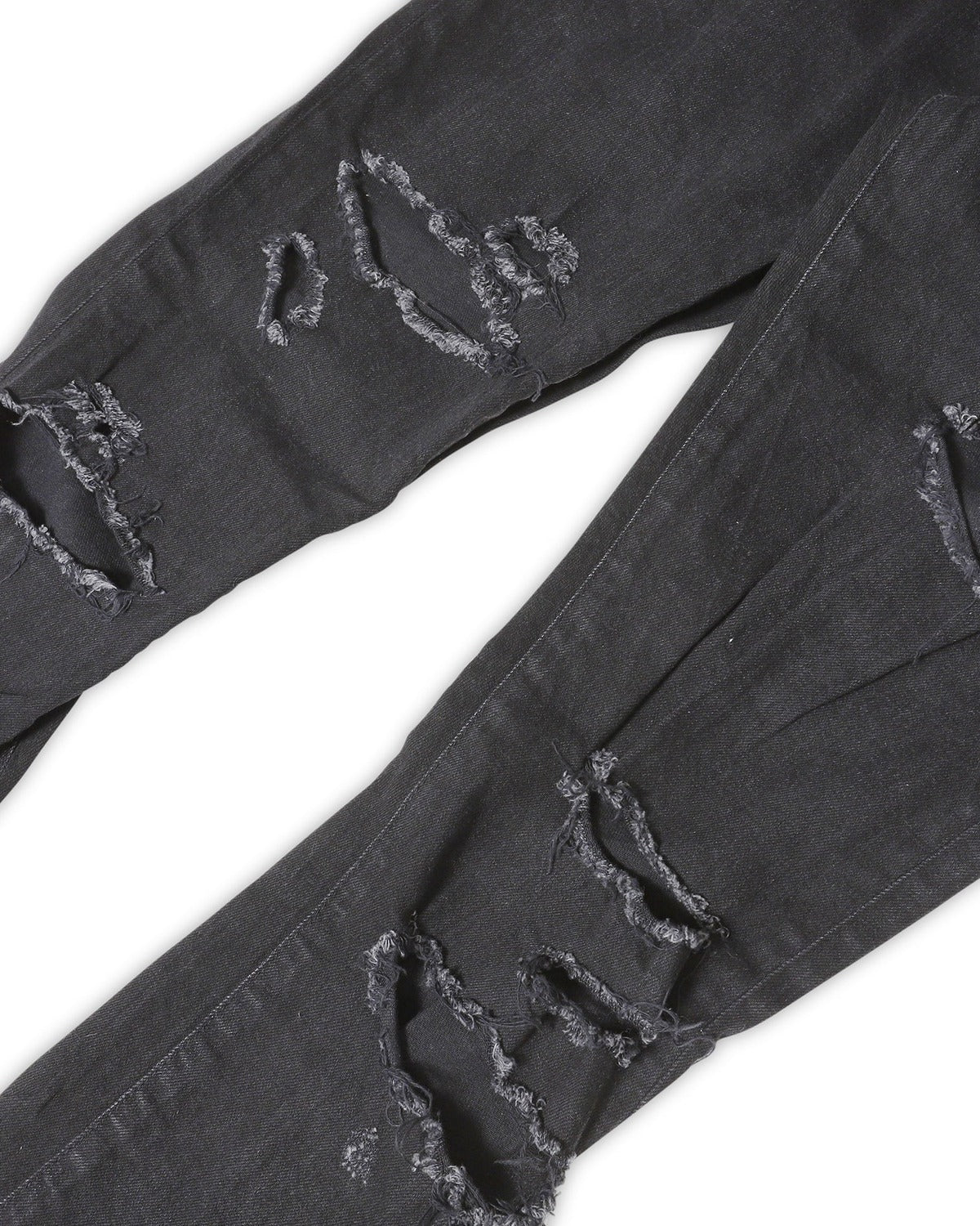 Saint Laurent Paris AW15 Black D02 Distressed Denim