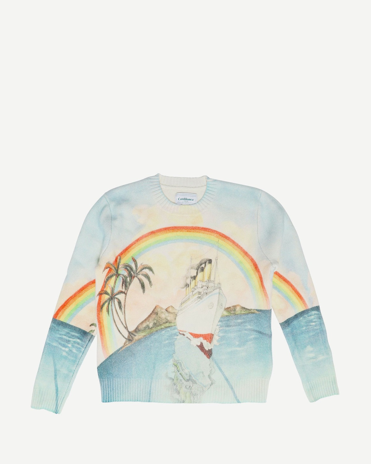 Casablanca "Traverse Du Pacifique" Knit Sweater