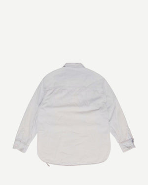 Louis Vuitton SS20 Pink Bleached Oversized Laced Shirt