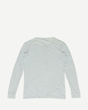 Balmain SS12 Teal Longsleeve Henley