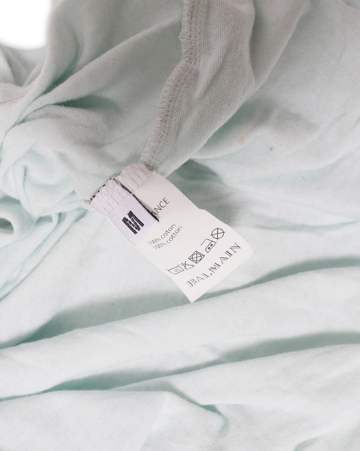 Balmain SS12 Teal Longsleeve Henley