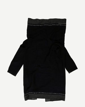Comme des Garcons 90s Asymetrical Pinstripe Robe