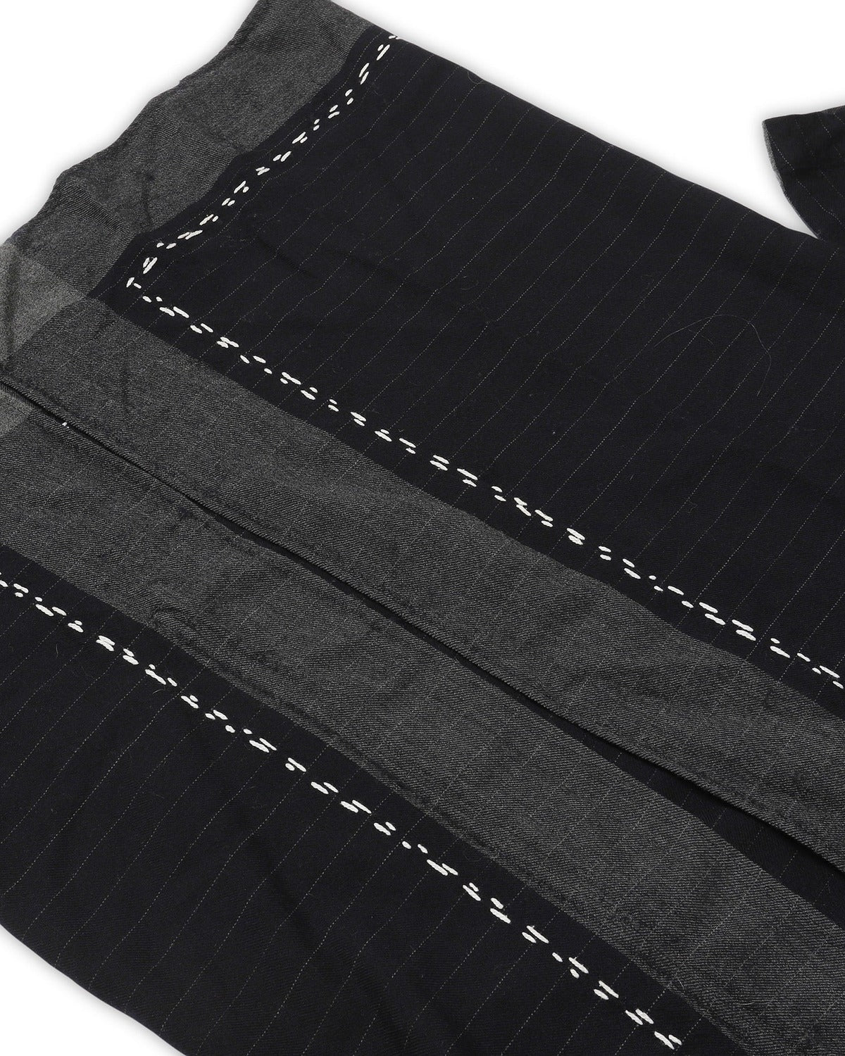 Comme des Garcons 90s Asymetrical Pinstripe Robe