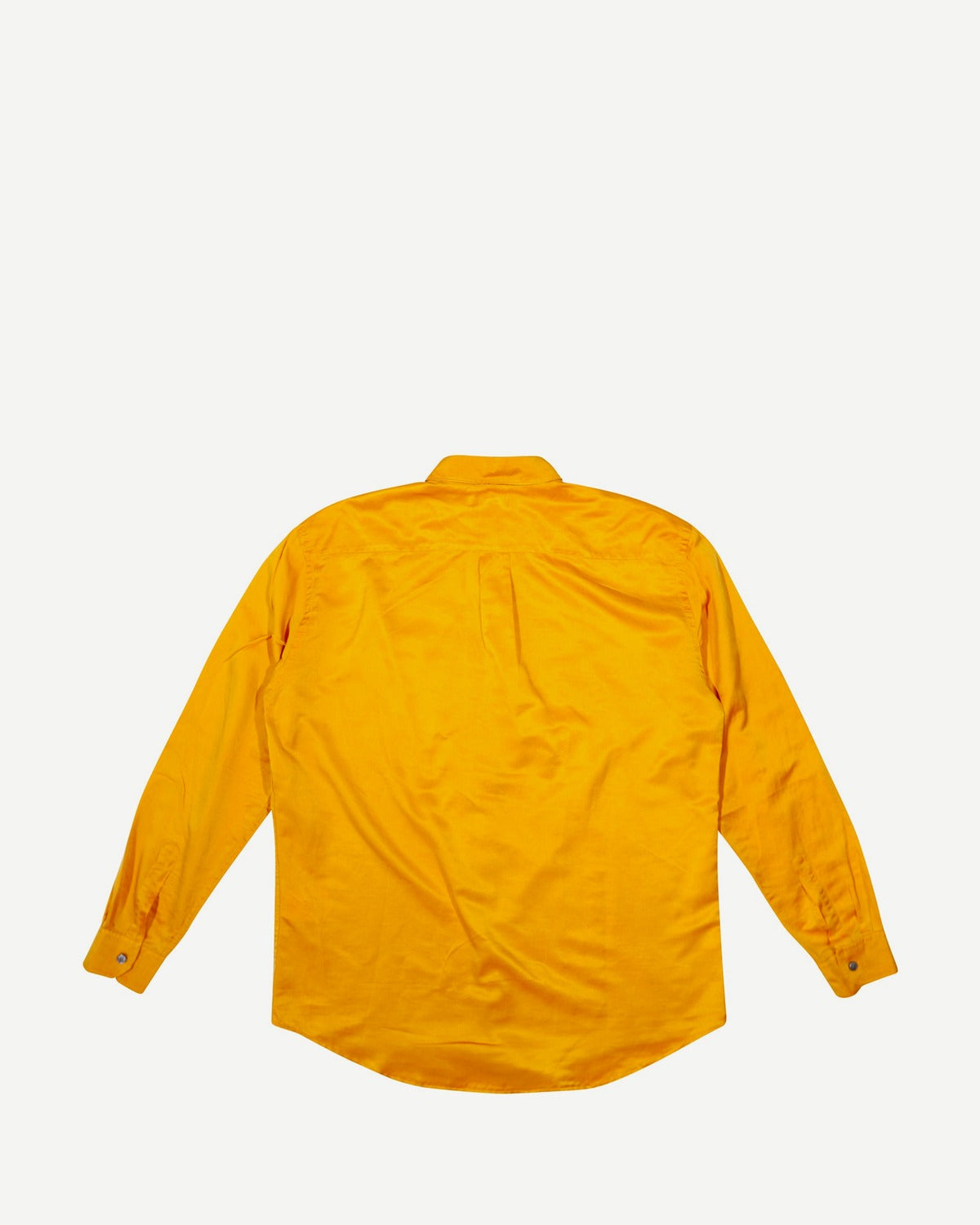 Our Legacy Orange Cotton Silk Blend Shirt