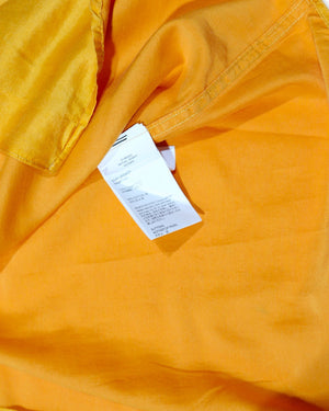 Our Legacy Orange Cotton Silk Blend Shirt
