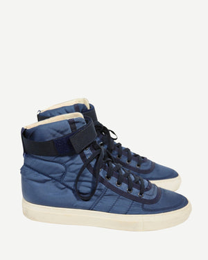 Raf Simons FW10 Blue Nylon Vandal Sneakers
