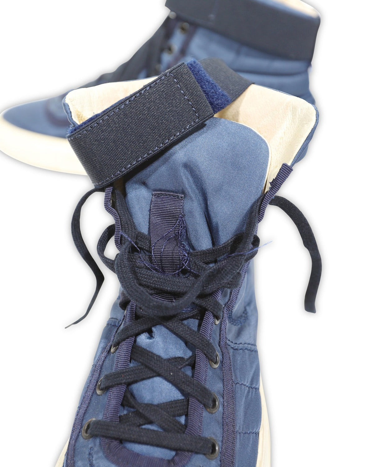 Raf Simons FW10 Blue Nylon Vandal Sneakers