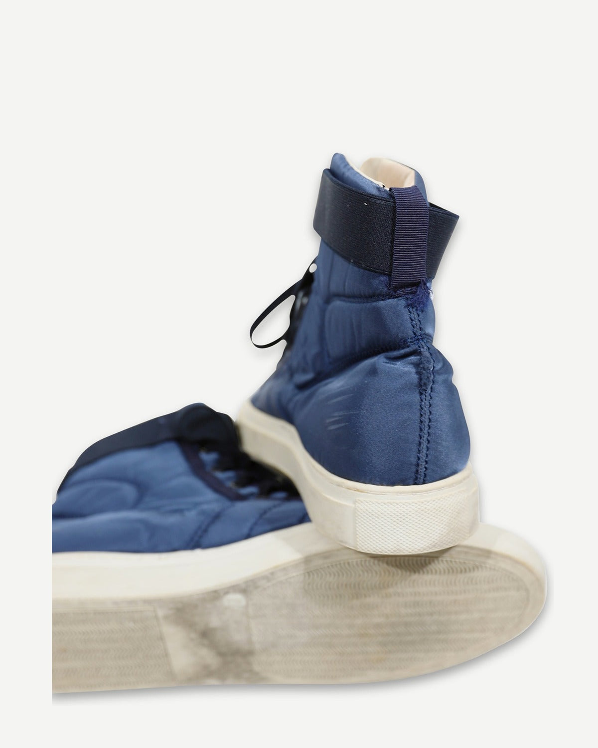 Raf Simons FW10 Blue Nylon Vandal Sneakers