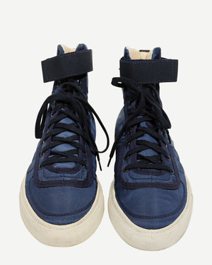 Raf Simons FW10 Blue Nylon Vandal Sneakers