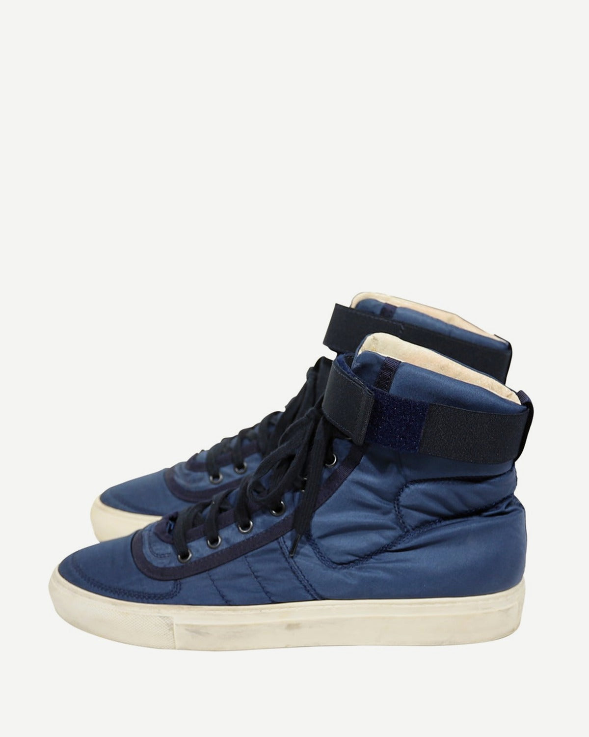 Raf Simons FW10 Blue Nylon Vandal Sneakers
