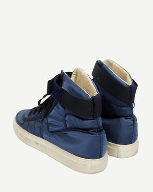 Raf Simons FW10 Blue Nylon Vandal Sneakers