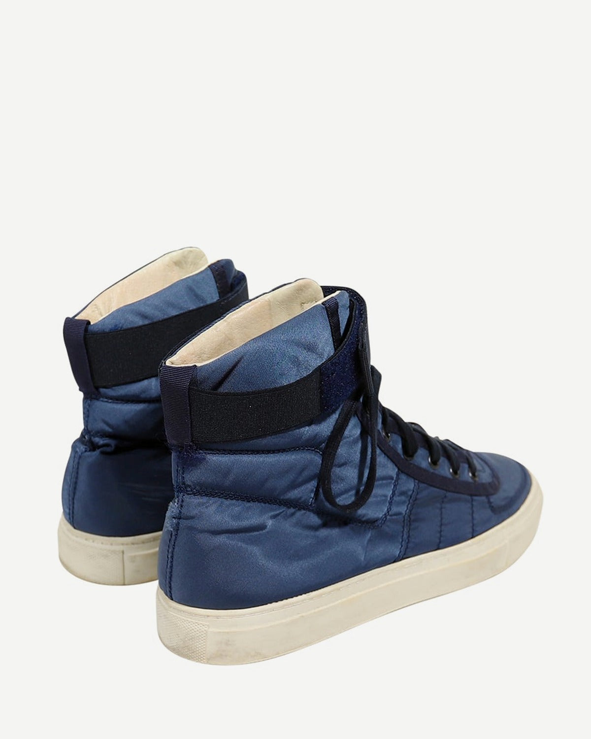 Raf Simons FW10 Blue Nylon Vandal Sneakers
