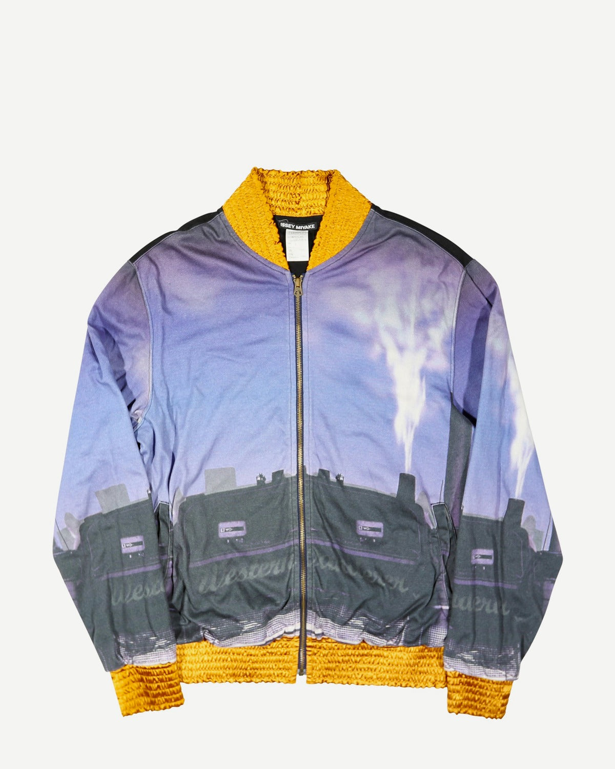 Issey Miyake SS17 Sample Western Wanderer Printed Bomber Jacket