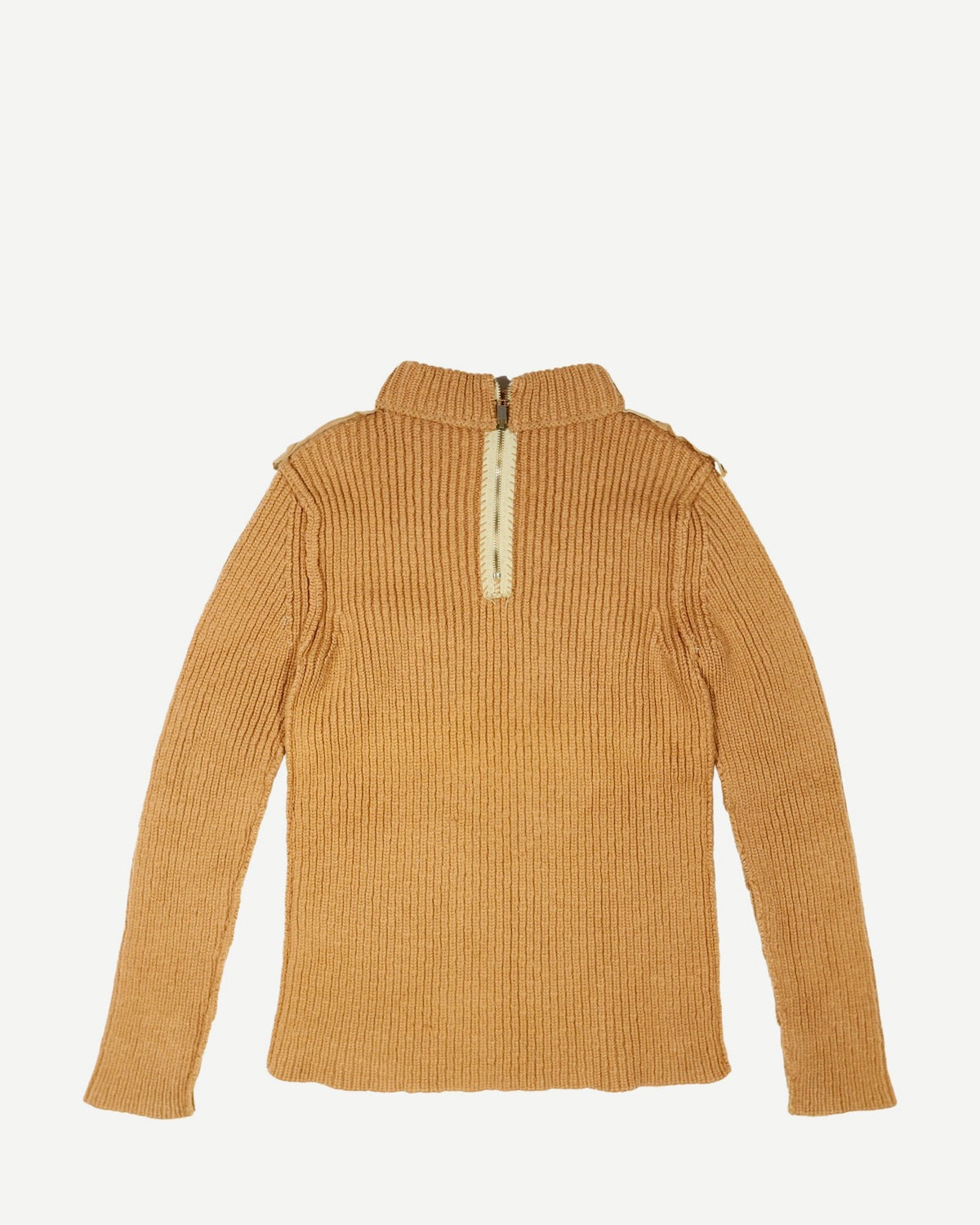 Maison Martin Margiela FW97 Miss Deanna Inside Out Reversible Military Knit Sweater