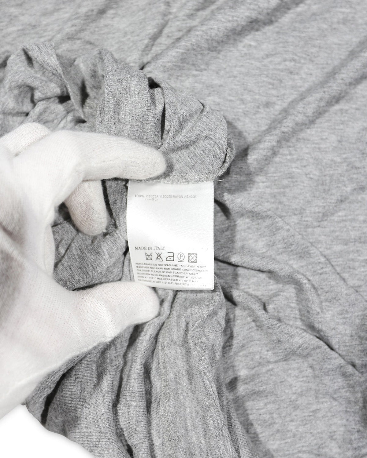 Maison Martin Margiela SS09 Circle Grey Top
