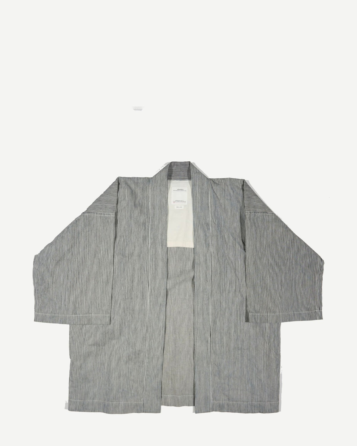 Visvim SS22 Happi Printed Cotton Kimono Shirt