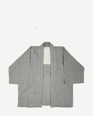Visvim SS22 Happi Printed Cotton Kimono Shirt