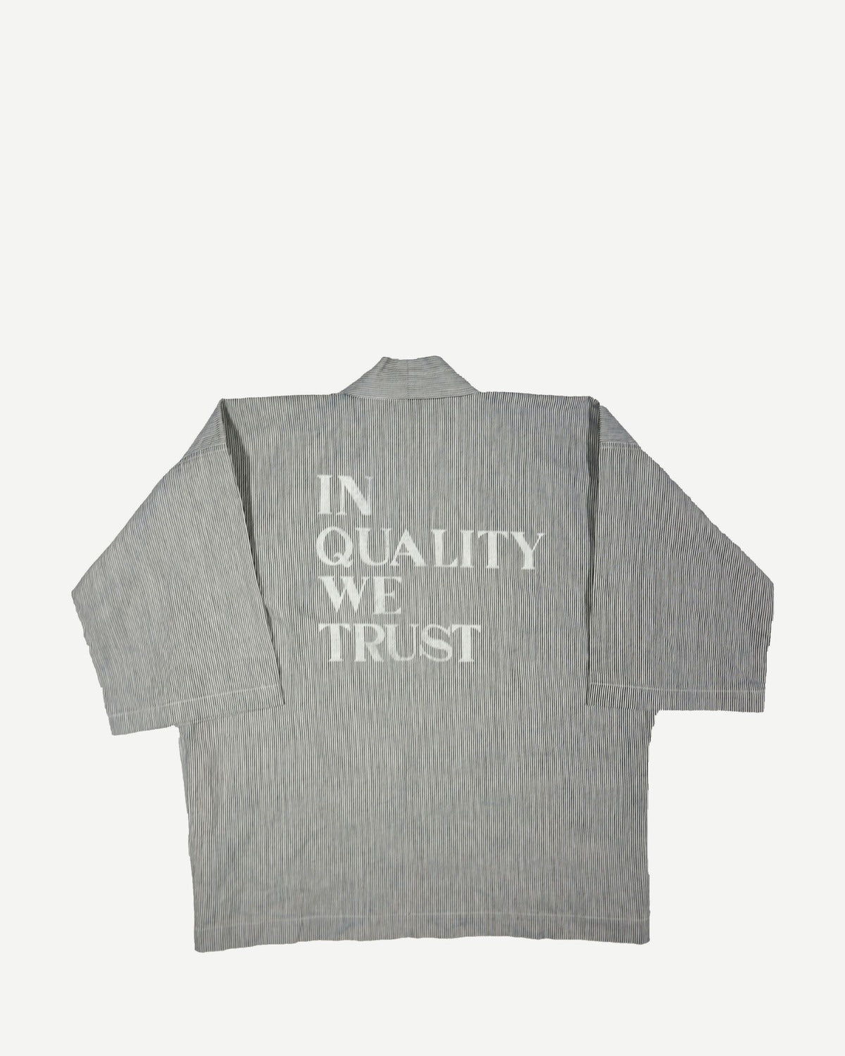 Visvim SS22 Happi Printed Cotton Kimono Shirt