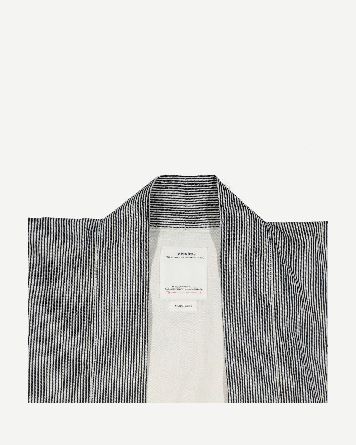 Visvim SS22 Happi Printed Cotton Kimono Shirt