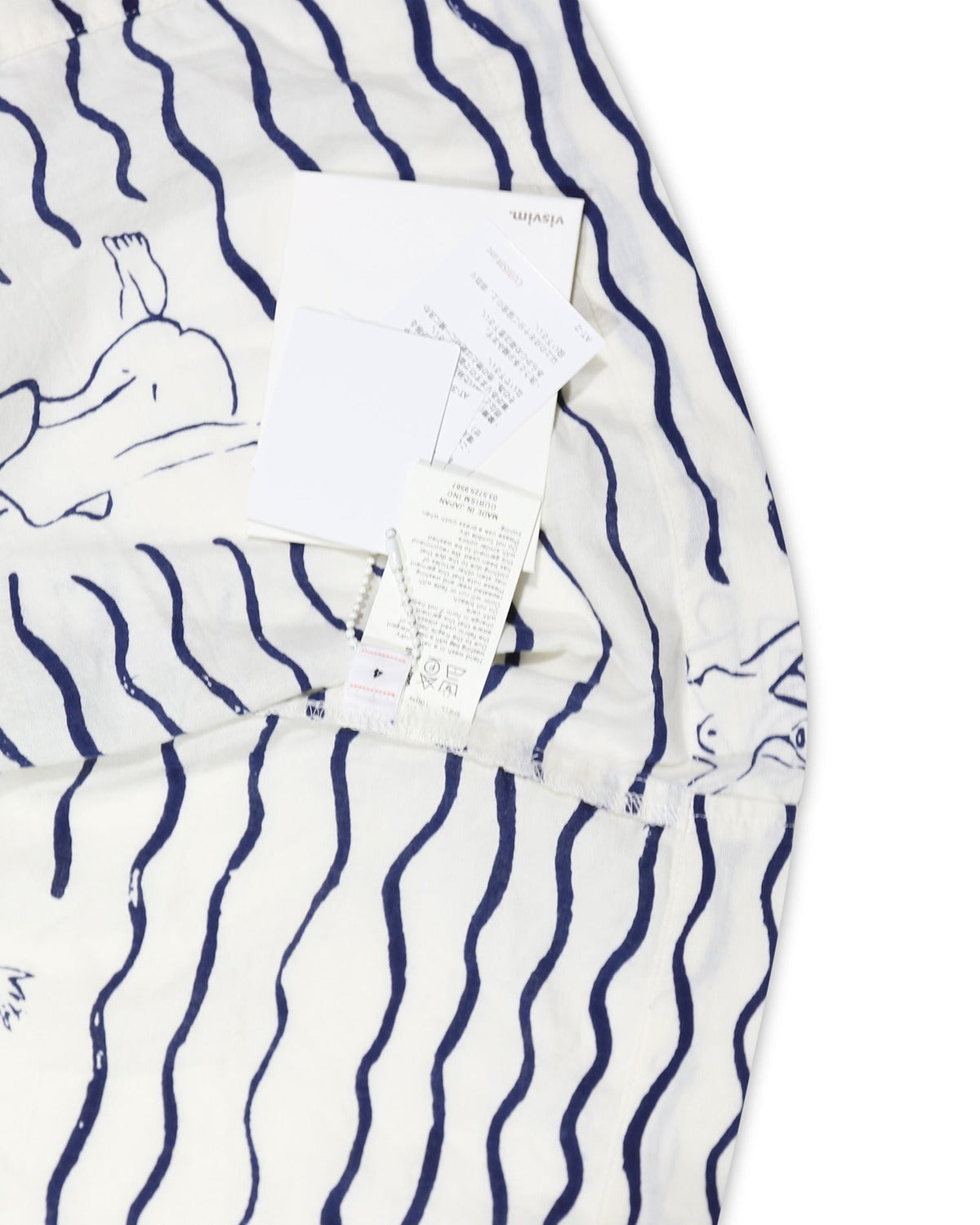 Visvim SS22 Happi Hickory Printed Striped Shirt