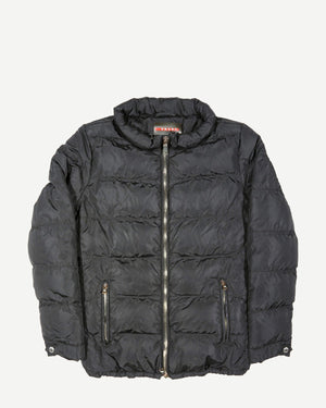 Prada Sport FW08 Black Nylon Down Jacket