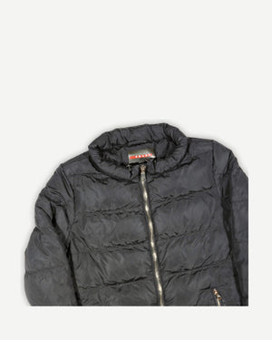 Prada Sport FW08 Black Nylon Down Jacket