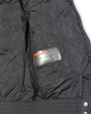 Prada Sport FW08 Black Nylon Down Jacket
