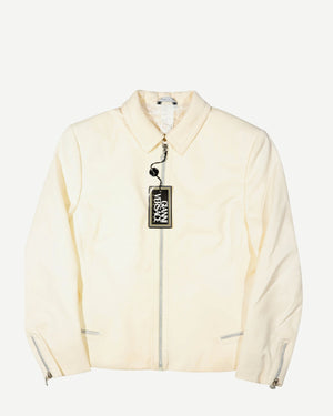 Gianni Versace SS96 Medusa Zip Oversized Silk Shirt